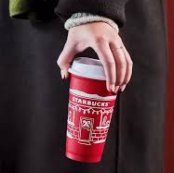 Starbucks 25 Anniversary Red Holiday Cup Brand New! - Picture 6 of 12